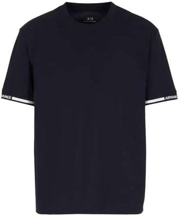 Emporio Armani Men's Logo Brand Short Sleeve T-Shirt
