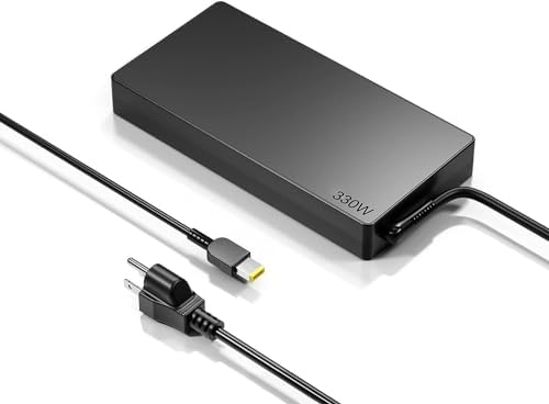 330W Slim Charger for Lenovo Legion pro 9 7 7i 5i 5 RTX 4060 4070 4080 4090 Gaming Laptop 20V 16.5A AC Power Supply Adapter Cord