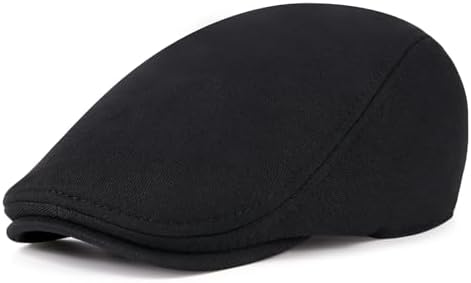 VOBOOM Men's Cotton Flat Ivy Gatsby Newsboy Driving Hat Cap
