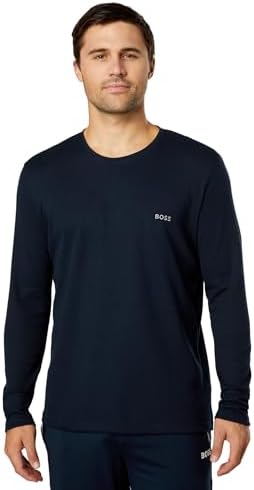 BOSS Men's Waffle Long Sleeve Shirt