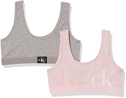 Calvin Klein Girls' Modern Cotton Bralette, Singles and Multipack