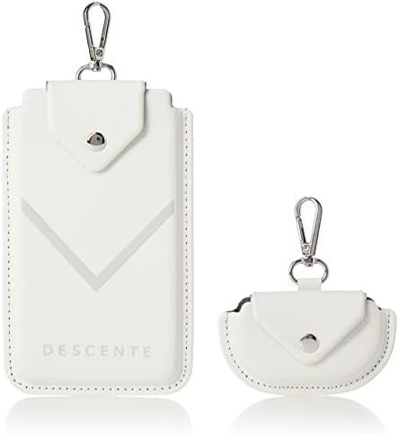 Descente DQCTJX70W Women's WH00 Golf Accessory Holder, White