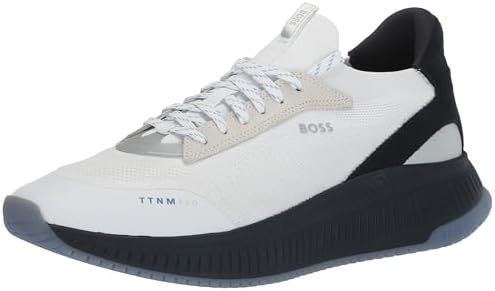 BOSS Men's Modern Knit Structure Running Sneaker