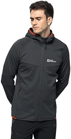 Jack Wolfskin Men's Hydro Grid Hooded Fz Jacket