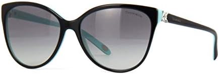 Tiffany TF 4089B 8055-3C Black Cats Eyes Sunglasses Lens Category 2 Size, 58mm
