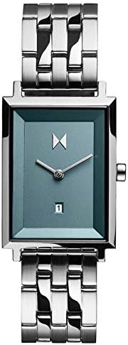 MVMT Signature Square Watches for Women - Premium Minimalist Women’s Watch - Analog, Stainless Steel, 5 ATM/50 Meters Water Resistance - Interchangeable Band - 24mm