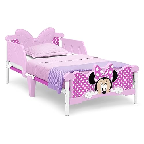 Delta Children - Minnie Mouse 3D Toddler Bed, Pink
