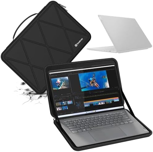 Smatree Hard EVA Protective Sleeve Case Compatible for 14 inch Lenovo Slim 7 Pro X Laptop Notebook Bag (M62)