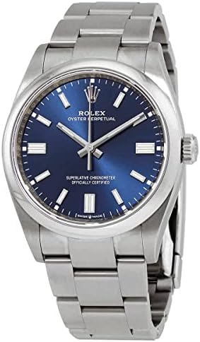 Rolex Oyster Perpetual 36 Automatic Chronometer Blue Dial Watch 126000BLSO