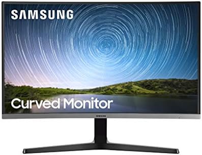 SAMSUNG 27-Inch CR50 Frameless Curved Gaming Monitor (LC27R500FHNXZA) – 60Hz Refresh, Computer Monitor, 1920 x 1080p Resolution, 4ms Response, FreeSync, HDMI,Black