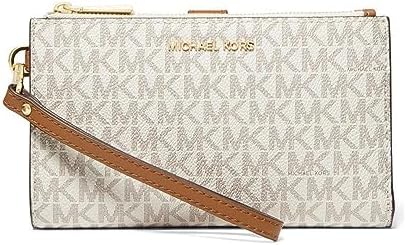 Michael Kors Adele Double-Zip Wristlet 7+