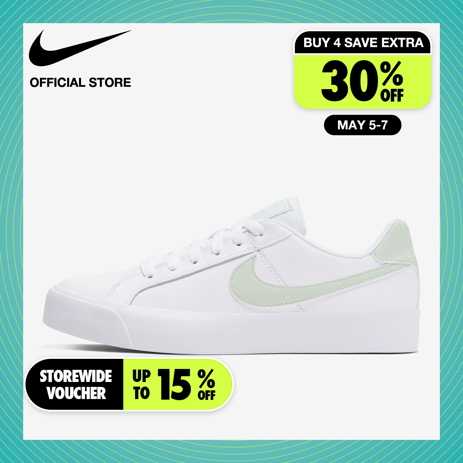 Nike Women's Court Royale AC Shoes - White