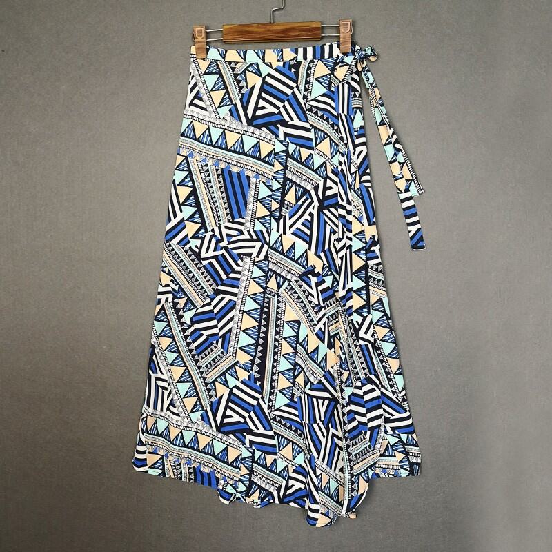 Thailand Seaside One-Piece Chiffon Floral Skirt