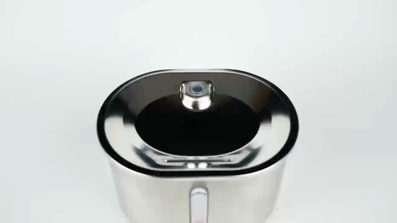 Pet Automatic Water Fountain Stainless Steel Induction Cat Water Dispenser with Filter 2.5L Dog Feeder Drinking Bowl