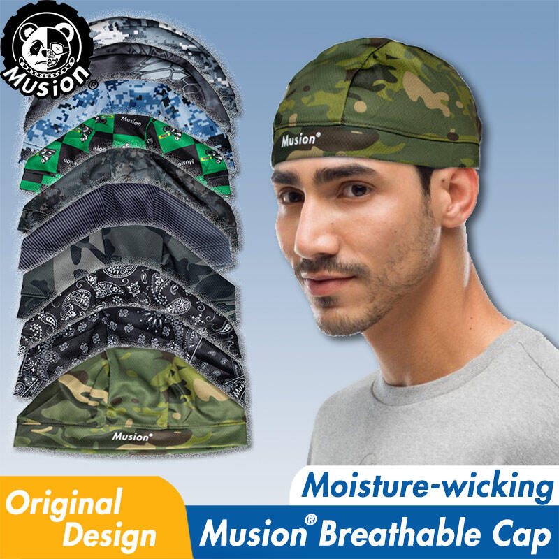 Musion Motorcycle Helmet Lining Cap Original Design Sweat-absorbing High-stretch Outdoor Sports Cap
