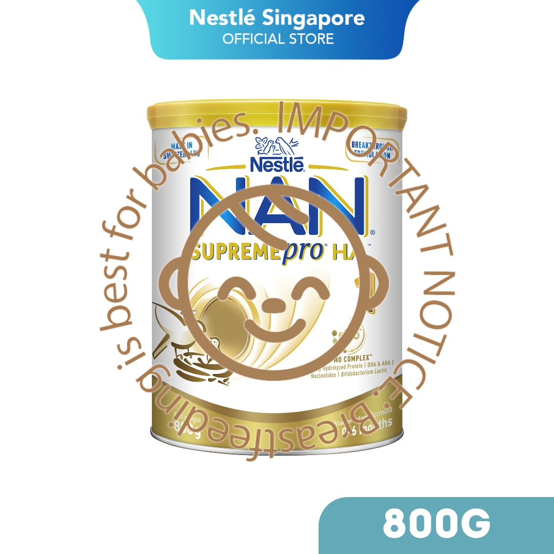 Nestle NAN SupremePro H.A. Stage 1 Starter Infant Formula 800g - From 0-6 Months