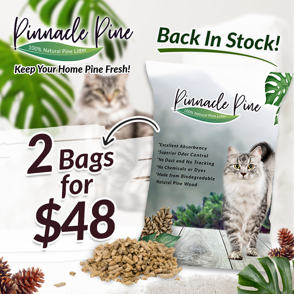 Pinnacle Pine Cat Litter - 20kg
