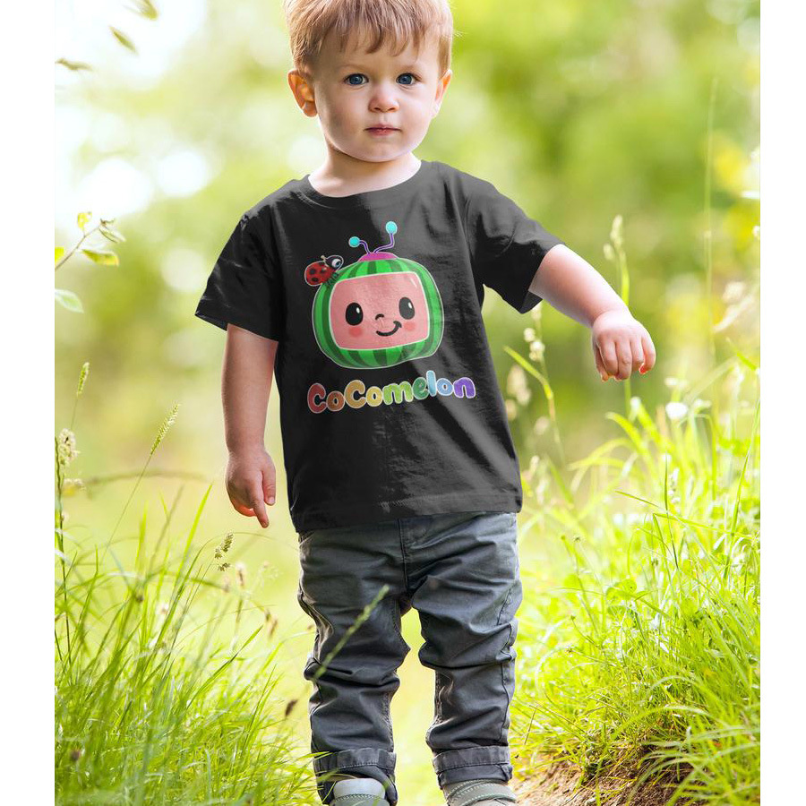 ❤❤ SG RDY STK❤❤ cocomelon T shirt boy girl children size clothes short sleeve summer shirt unisex tops