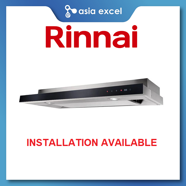 RINNAI RH-S309-GBR-T 90CM TOUCH CONTROL SLIMLINE HOOD