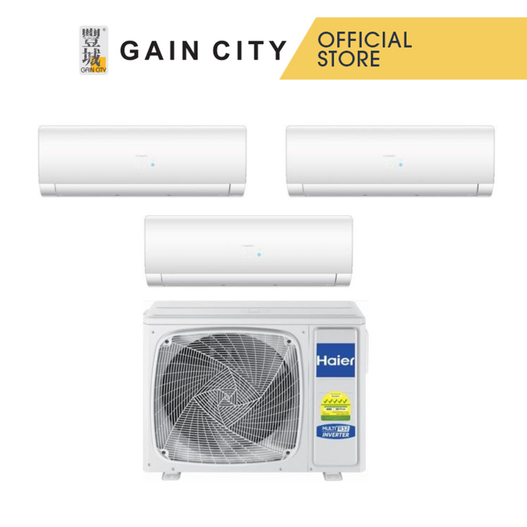 HAIER SYSTEM 3 AIRCON-5 TICKS 4U65RH1SRA/3XAS25S2SF2FA2