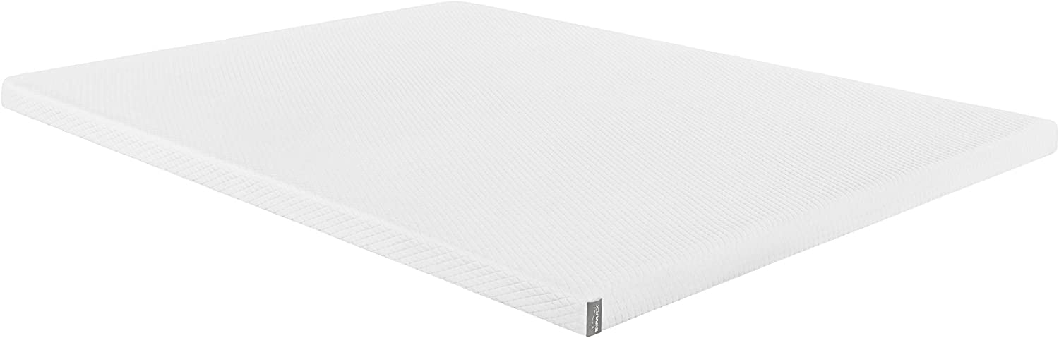 Tempur TEMPUR-PEDIC Adapt + Cooling 3 Inch Full Size or King Size Mattress Topper Luxury Premium Memory Foam, Washable Cover. MADE IN USA